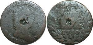 Q0349 Austrian Netherlands Liard Maria Theresa 1750 Hand Antwerpen -> Make offer