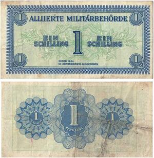 Q3605 Banknote Austria 1 Schilling 1944 -> Make Offer