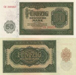 Q4200 Banknote Germany Berlin 50 Mark 1948 UNC - Make Offer