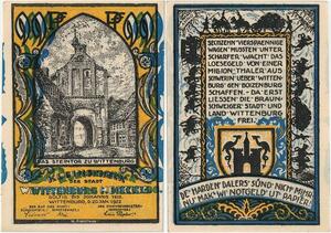 Q4310 Banknote Germany 99 Pfennig  Stone Gate Wittenburg 1922 - Offer