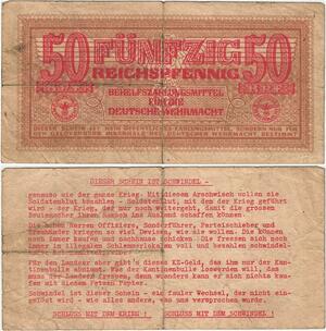 Q4362 Banknote Germany 50 Reichspfennig Reichs-eagle 1924-1948 - Make Offer