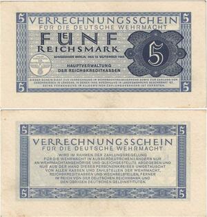 Q4375 Banknote Germany 5 Reichsmark Reichs-eagle 1924-1949 - Make Offer