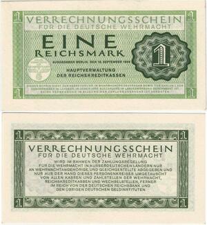 Q4376 Banknote Germany 1 Reichsmark Reichs-eagle 1924-1949 - Make Offer