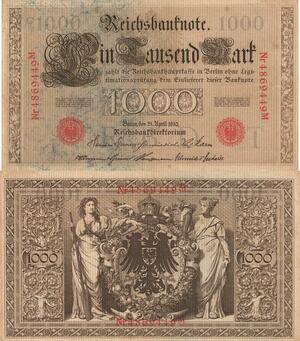 Q4436 Banknote Germany Berlin 1000 Mark 1910 -> Make Offer