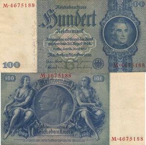Q4835 Banknote Germany Berlin 100 Reichsmark Justus Liebig 1935 - Make Offer