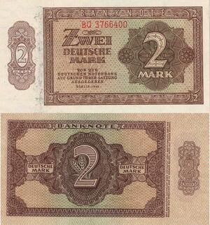 Q4903 Banknote Germany Berlin 2 Mark 1948 UNC - Make Offer