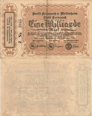 Q4963 Banknote Germany 1 Milliarde Mark Onesided 1923 - Make Offer