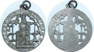 Q6483 Médaille Notre Dame de Clery Vierge Marie SUP ->Make Offer
