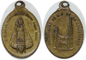Q6577 Médaille Notre Dame De La Délivrance Madonna Neuilly sur Seine AU