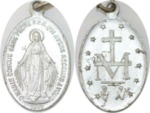 Q6613 Médaille Notre Dame du Puy-en-Velay 1830 O Marie SUP ->Make Offer