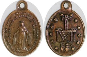 Q6635 Médaille Notre Dame du Puy-en-Velay 1830 O Marie SUP ->Make Offer