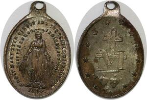 Q6637 Médaille Notre Dame du Puy-en-Velay 1830 O Marie ->Make Offer