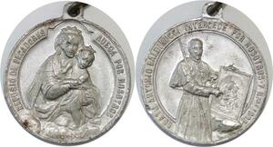 Q6651 Medal Vatican Papal States Refugio Beata Antonia 1908 AU