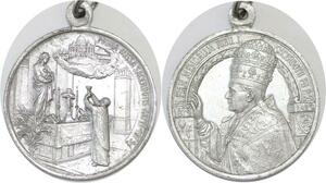 Q6665 Médaille Vatican Papal States Pie XI 1879 1929 UNC
