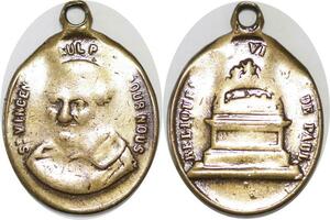 Q6666 Médaille St Vincent de Paul ->Make Offer