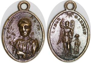 Q6686 Médaille St Joseph ange Gardien ->Make Offer