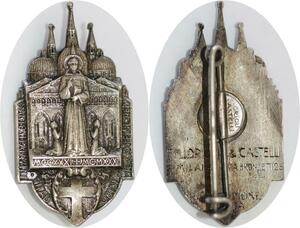 Q6734 Medal Italy Lorieli Castelli Cathedral Milano 1231 1931 AU > Offer