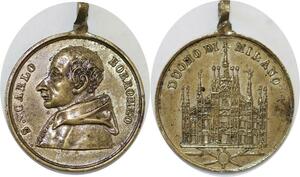 Q6745 Rare Medal Italy Carlo Borromeo Duomo di Milano Archeveque AU > Offer
