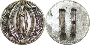 Q6746 Médaille Notre Dame de Lourdes St Victoire Priez pour nous SUP > Offer