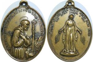 Q7006 Médaille Nous vous adopdons Jesus Benissons Marie > Make Offer