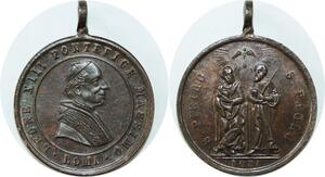 Q7084 Medal Vatican Papal States Leone XIII St Peter St Paul Rome UNC >Offer