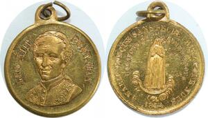 Q7085 Medal Vatican Papal States Leo XIII Virgin Marie 1854 AU > Make Offer