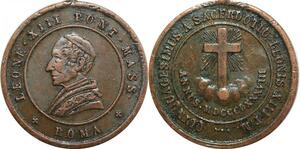 Q7108 Medal Vatican Papal States Leone XIII Pont Max 1888 > Make Offer