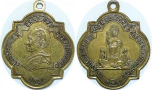 Q7111 Medal Vatican Papal States Leone XIII 1902 AU > Make Offer