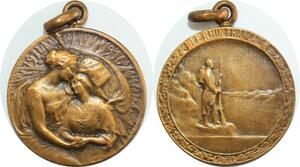 Q7828 France Médaille WWI Alsace Le Rhin Francais 1914 1916 SUP > Offer