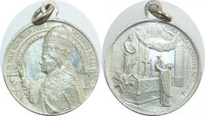 Q7853 Medaglia Vatican Papal States Vatican Pie XI 1879 1929 AU > M Offer