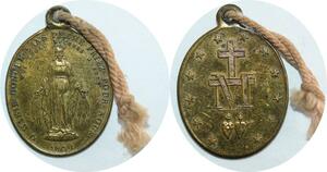 Q7863 Médaille France O Marie Vierge Marie 1830 coeurs > Make Offer