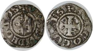 Q7928 Comté d'Anjou Foulques IV Denier Foulques IV 1060-1109 Silver >Offer