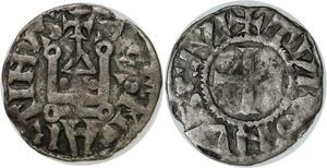 Q7934 Touraine Denier Chatel Tournois Saint-Martin-de-Tours Scs Martinvs 