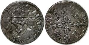 Q7938 Douzain aux croissants Henri II 155- S Troyes decentrée > Make Offer