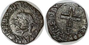 Q7939 Rare Liard au dauphin François Ier 1494 1547 Z Grenoble > Make Offer