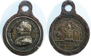 Q8270 Medaille Charles Ferdinand Duc de Berry 1778 1820  -> Offre