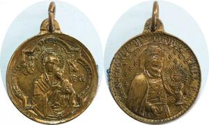 Q8271 Medal Italy Alphonse de Liguori Virgin Marie with child Napoli AU -> Offre