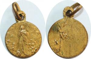 Q8295 Médaille France Vierge Marie Module 5mm -> Offre