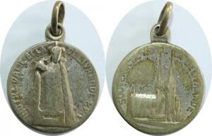 Q8312 Médaille Notre Dame de la Délivrance Madonna Silvered -> Offre