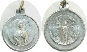 Q8342 Médaille Religieuse Avé Maria Jesus Christ Splendide