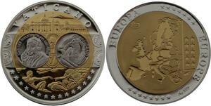 R1330 Medal Vatican Pope Papal States Silver 999% PF Proof BE -> Make offer