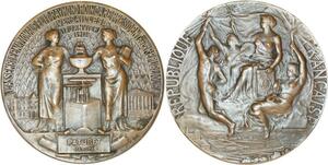 R1568 Rare Médaille Election Raymond Poincaré Député Paturet 1913 Lamourdedieu