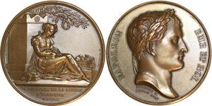 R1616 Rare Médaille Napoléon Orphelines Légion Honneur 1810 Andrieu SUP ->Offer 