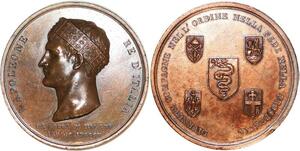 R1622 Rare Médaille Napoleone Italia Zecca King of Milano 1805 SUP -> Make Offer