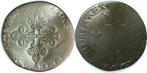 R1643 Gros de 6 blancs de Nesles Henri II 1550 A Paris Argent ->Faire offre