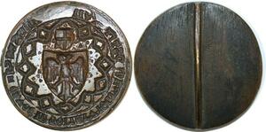 R1655 Rare Sceau Seal Matrix Germany Elsass Lothringen Aigle Royal ->Make offer