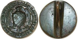 R1663 Rare Sceau Seal Matrix Germany Switzerland to identify ->Make offer