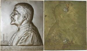 R1687 Rare Fonte Labori Avocat Affaire Dreyfus 1912 Epreuve auteur Persin 22cm