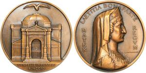 R1963 Rare Médaille Laetitia Bonaparte Chapelle Imperiale Ajaccio SUP -> M Offer