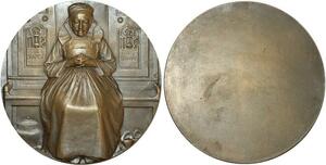 R1968 Rare Médaille Bretonne Le Chapelet André Pierre Schwab SUP -> Make Offer